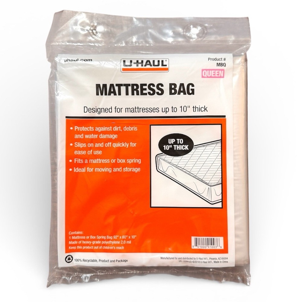 U-HAUL Mattress Bag, Queens size, NWT